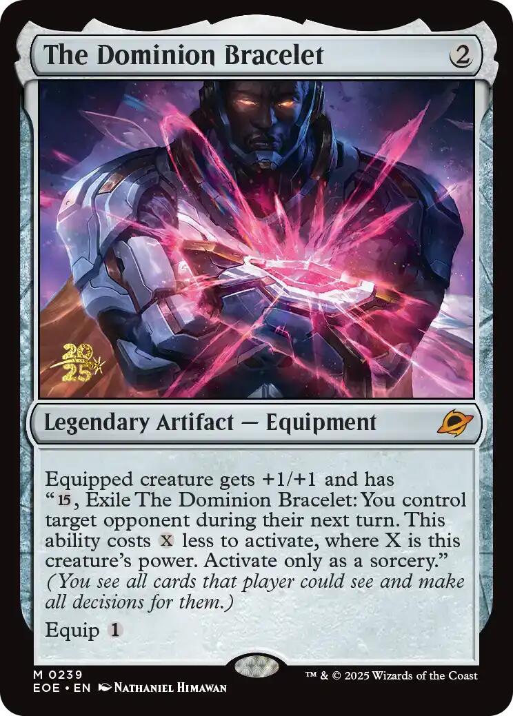 The Dominion Bracelet [Edge of Eternities Prerelease Promos] | Good Games Morley
