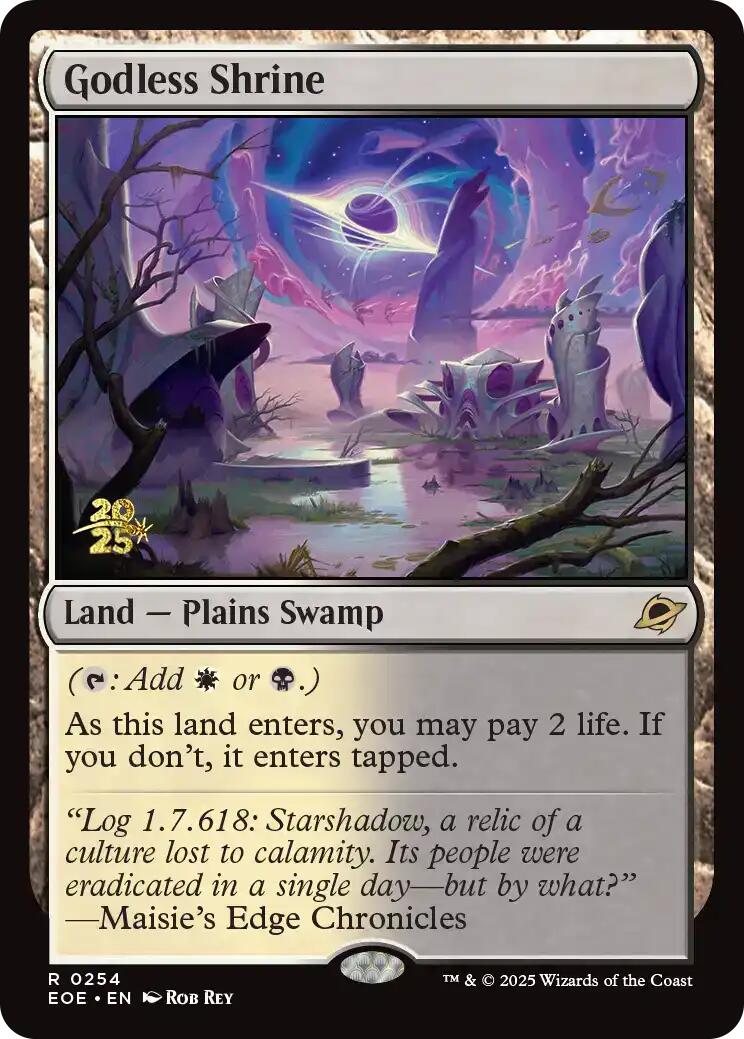Godless Shrine [Edge of Eternities Prerelease Promos] | Good Games Morley