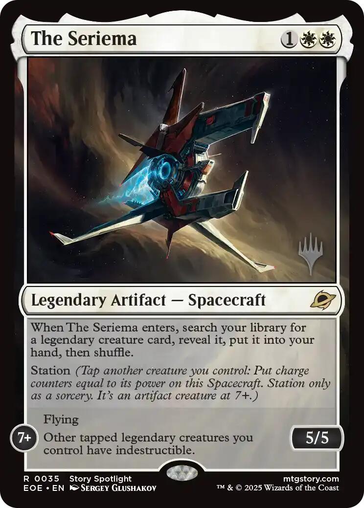 The Seriema [Edge of Eternities Promo Pack] | Good Games Morley