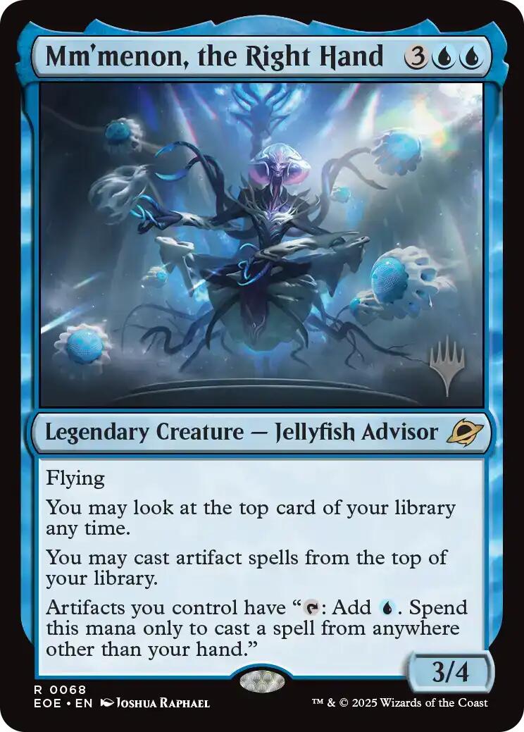 Mm'menon, the Right Hand [Edge of Eternities Promo Pack] | Good Games Morley