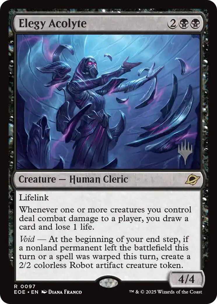 Elegy Acolyte [Edge of Eternities Promo Pack] | Good Games Morley