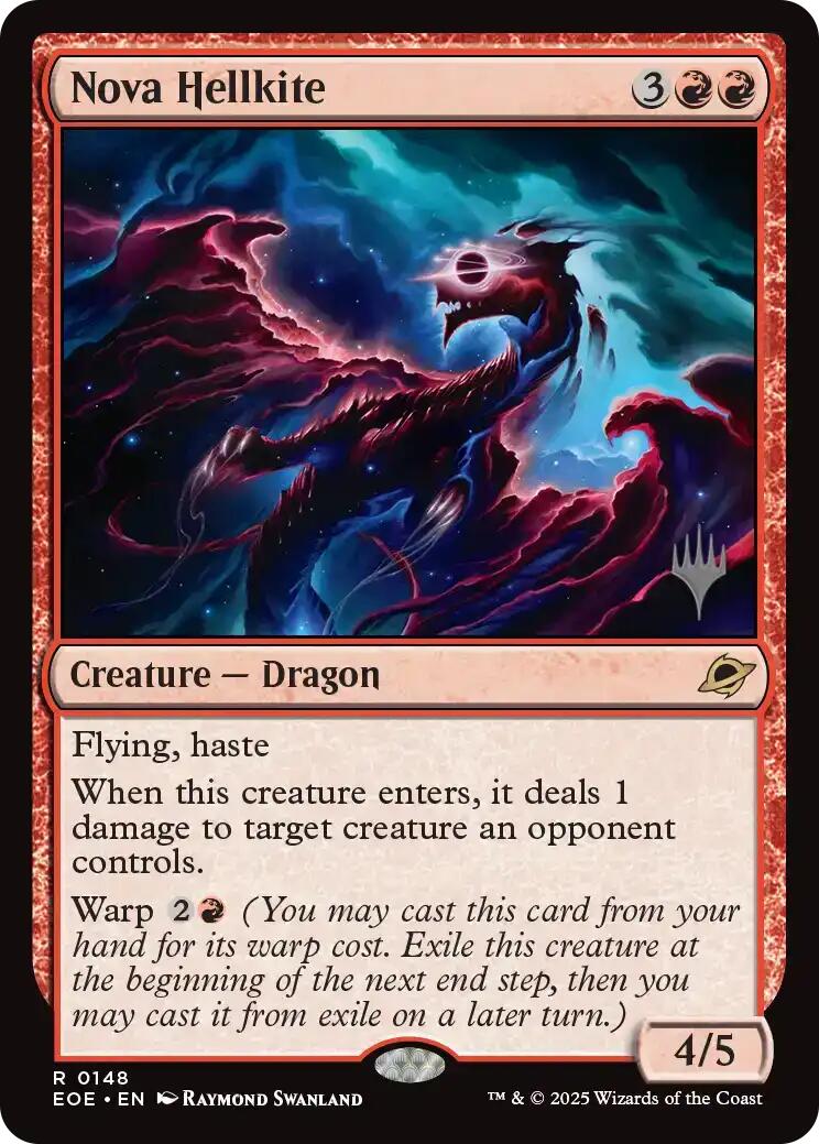 Nova Hellkite [Edge of Eternities Promo Pack] | Good Games Morley