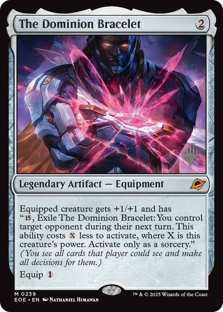 The Dominion Bracelet [Edge of Eternities Promo Pack] | Good Games Morley