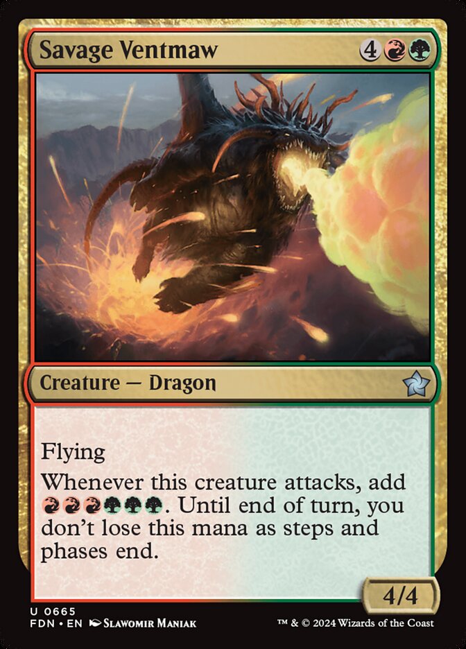 Savage Ventmaw 665/291 (Foundations)  | Good Games Morley