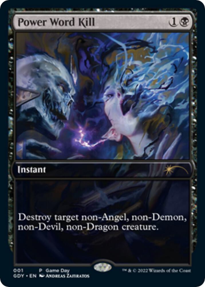 Power Word Kill 1/9 (Game Day & Store Championship Promos)  - Full Art | Good Games Morley