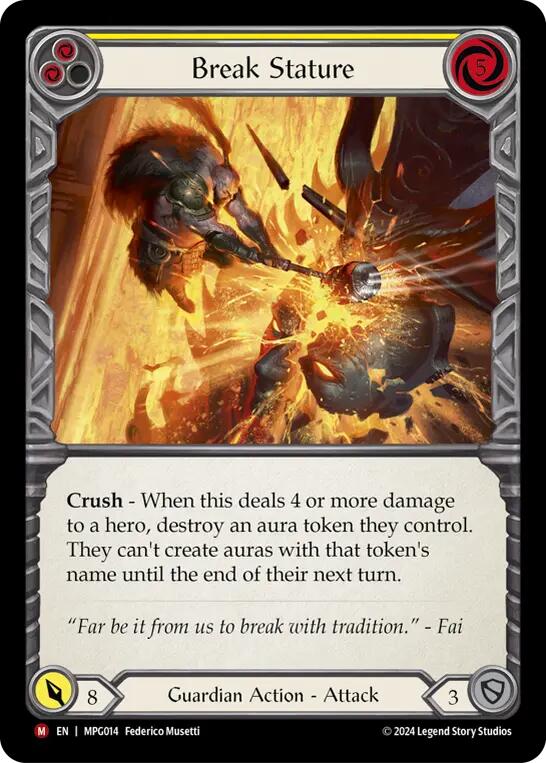 Break Stature [MPG014] (Mastery Pack Guardian)  Rainbow Foil | Good Games Morley