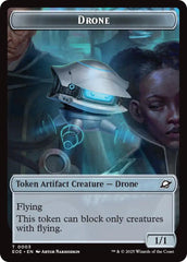 Drone // Lander (0006) Doubled-Sided Token [Edge of Eternities Tokens] | Good Games Morley