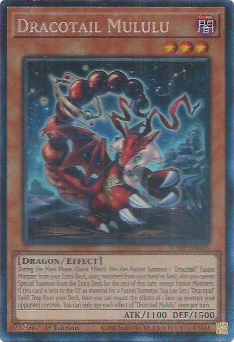 Dracotail Mululu (CR) [JUSH-EN005] Collector's Rare | Good Games Morley