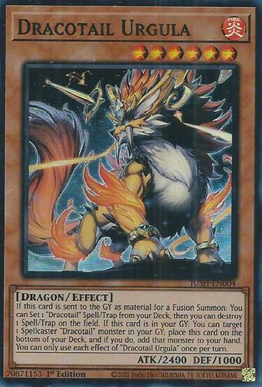 Dracotail Urgula (Super Rare) [JUSH-EN004] Super Rare | Good Games Morley