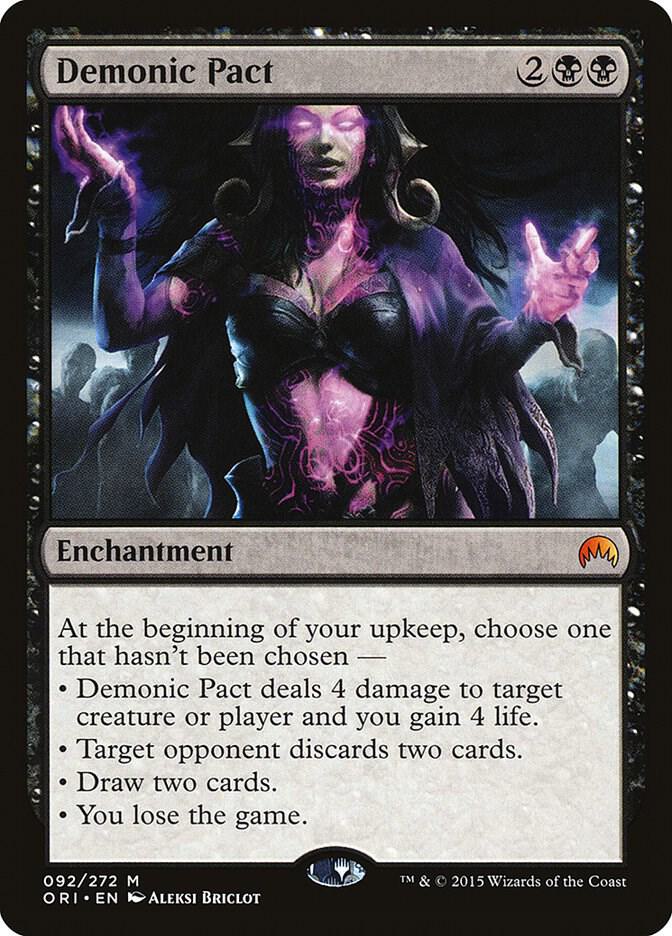 Demonic Pact 92/272 (Magic Origins)  | Good Games Morley