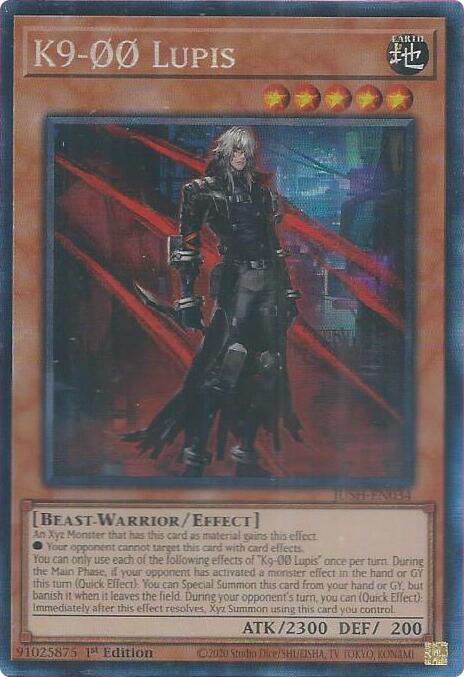 K9-00 Lupis (CR) [JUSH-EN034] Collector's Rare | Good Games Morley