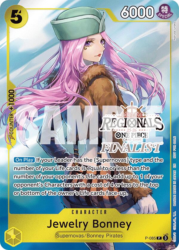 Jewelry Bonney (Offline Regional Finalist Card Set 2025 Vol.2) [One Piece Promotion Cards] | Good Games Morley
