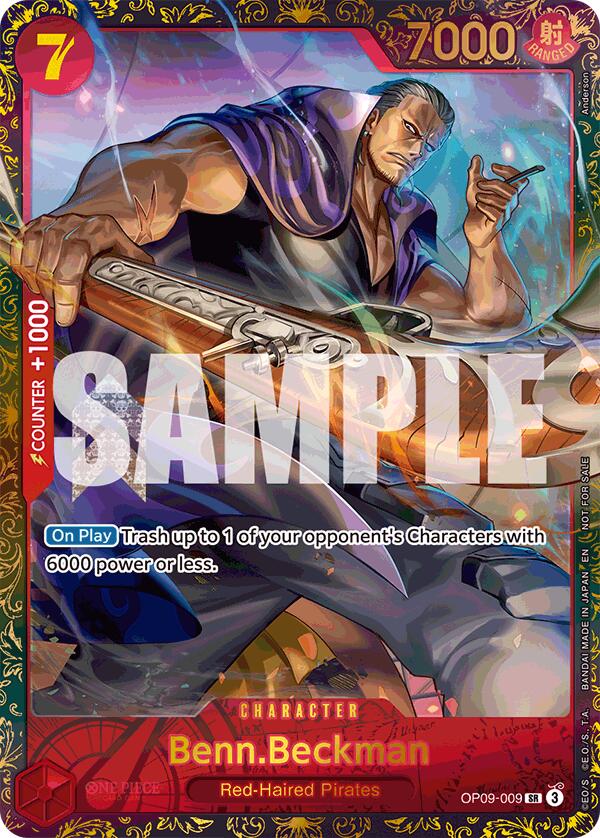 Benn.Beckman (Championship 25-26 Offline Regionals Season 2) [One Piece Promotion Cards] | Good Games Morley