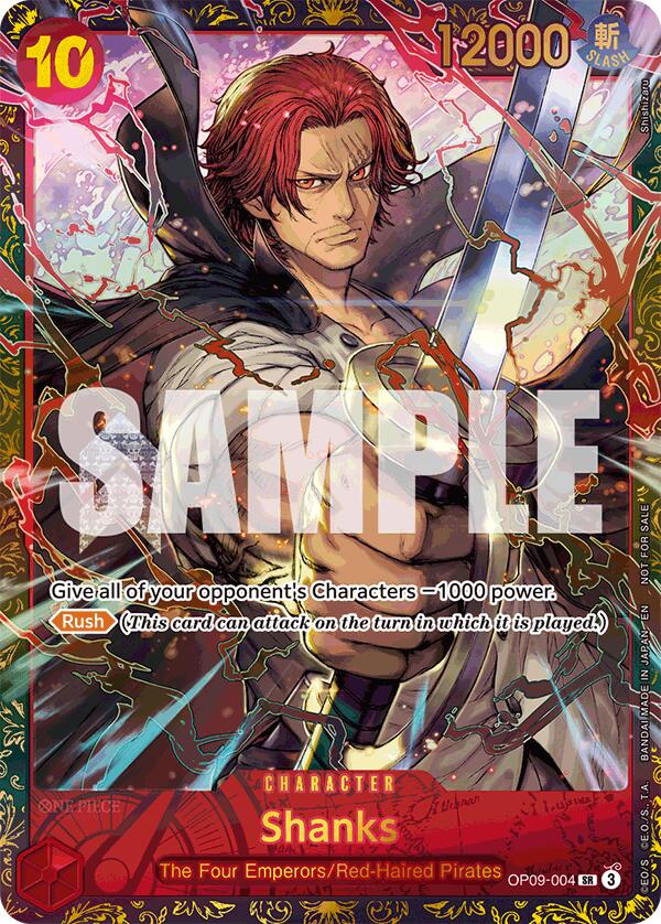 Shanks (Championship 25-26 Offline Regionals Season 2) [One Piece Promotion Cards] | Good Games Morley
