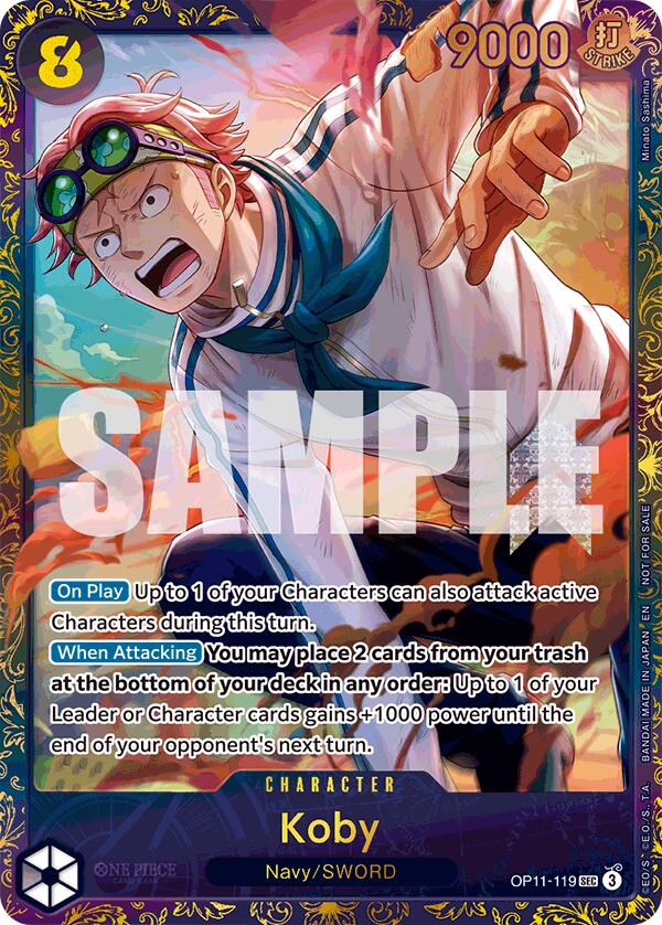 Koby (Treasure Cup August 2025) [One Piece Promotion Cards] | Good Games Morley