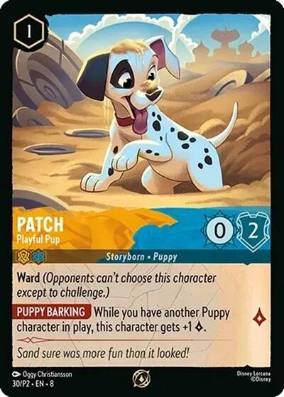 Patch - Playful Pup (30/P2) [Promo Cards] | Good Games Morley