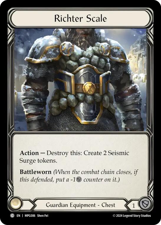 Richter Scale [MPG006] (Mastery Pack Guardian)  Cold Foil | Good Games Morley