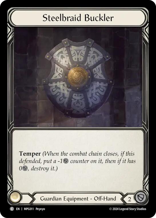 Steelbraid Buckler [MPG011] (Mastery Pack Guardian) | Good Games Morley