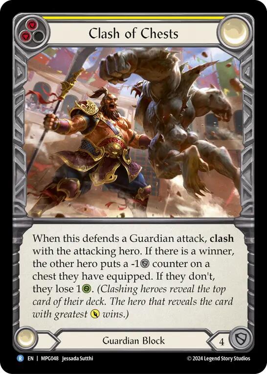 Clash of Chests [MPG048] (Mastery Pack Guardian)  Rainbow Foil | Good Games Morley