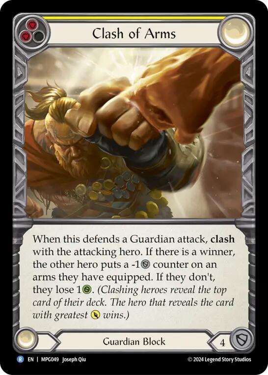 Clash of Arms [MPG049] (Mastery Pack Guardian)  Rainbow Foil | Good Games Morley