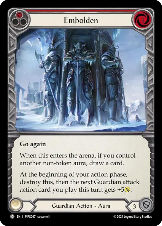 Embolden (Red) [MPG097] (Mastery Pack Guardian) | Good Games Morley