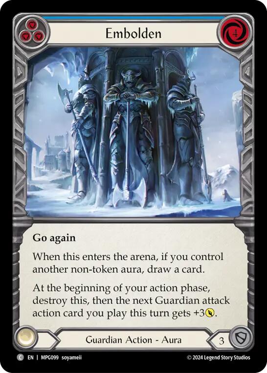 Embolden (Blue) [MPG099] (Mastery Pack Guardian) | Good Games Morley