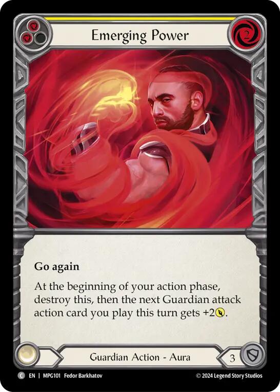 Emerging Power (Yellow) [MPG101] (Mastery Pack Guardian) | Good Games Morley