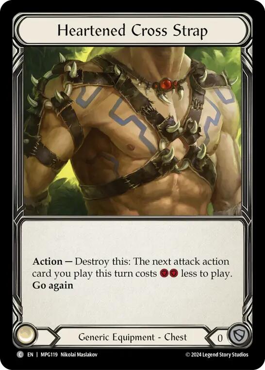 Heartened Cross Strap [MPG119] (Mastery Pack Guardian) | Good Games Morley
