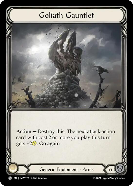 Goliath Gauntlet [MPG120] (Mastery Pack Guardian) | Good Games Morley