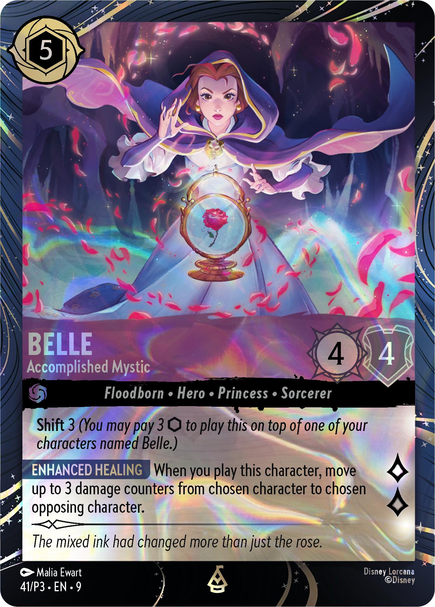 Belle - Accomplished Mystic (41) [Promo Cards] | Good Games Morley