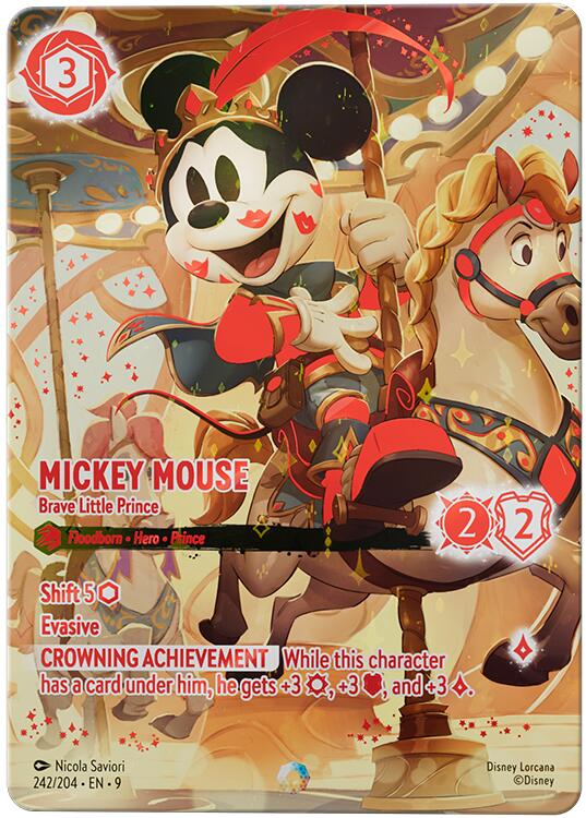 Mickey Mouse - Brave Little Prince (Iconic) (242/204) [Fabled] | Good Games Morley