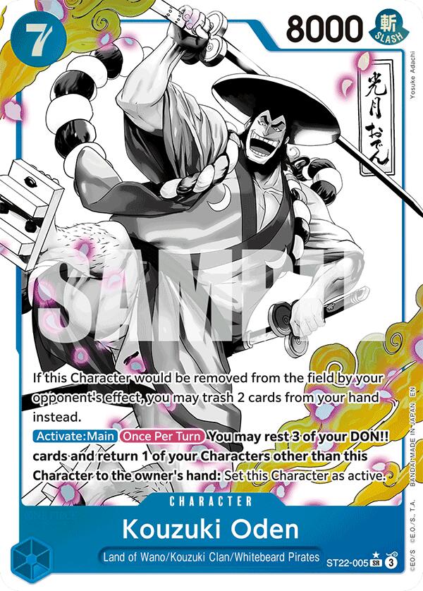 Kouzuki Oden (Parallel) [Starter Deck: Ace & Newgate] | Good Games Morley