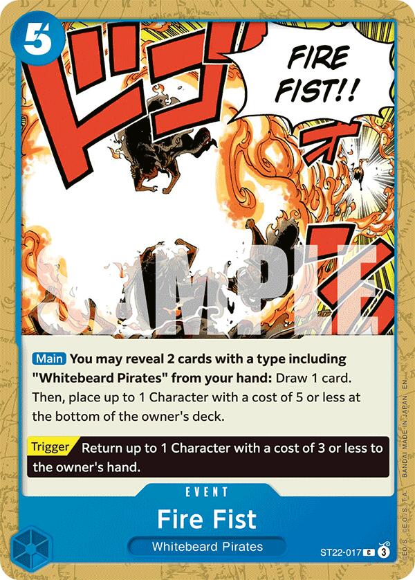 Fire Fist [Starter Deck: Ace & Newgate] | Good Games Morley