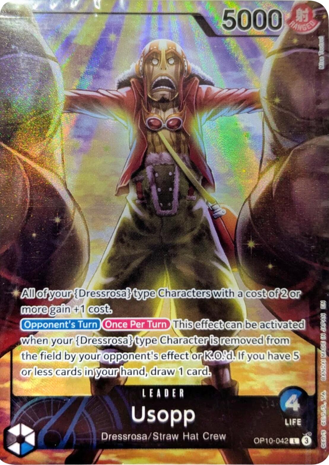 Usopp (Official Playmat -Limited Edition Vol. 3-) [One Piece Promotion Cards] | Good Games Morley