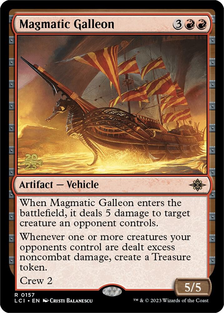 Magmatic Galleon 157s/138 (Prerelease Cards)  - Foil | Good Games Morley