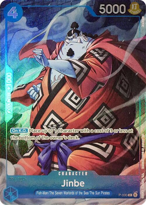 Jinbe (Seven Warlords of the Sea Binder Set) [One Piece Promotion Cards] | Good Games Morley