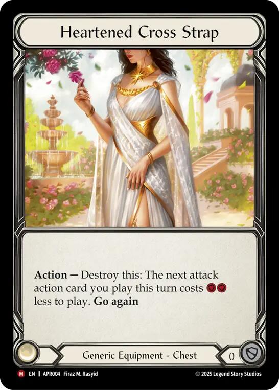 Heartened Cross Strap [APR004] (Armory Deck: Legends Prism) | Good Games Morley