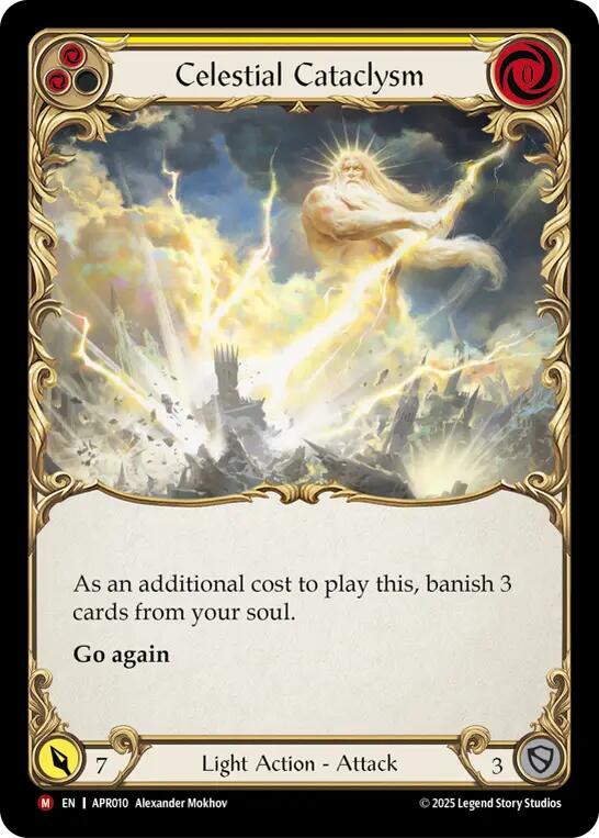 Celestial Cataclysm [APR010] (Armory Deck: Legends Prism) | Good Games Morley
