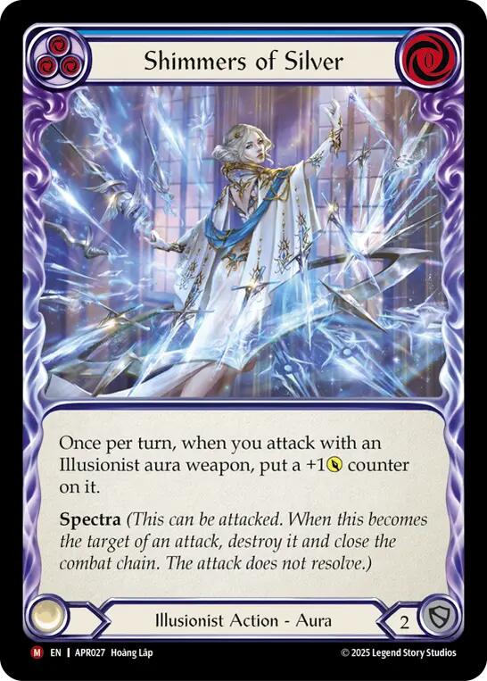 Shimmers of Silver [APR027] (Armory Deck: Legends Prism) | Good Games Morley