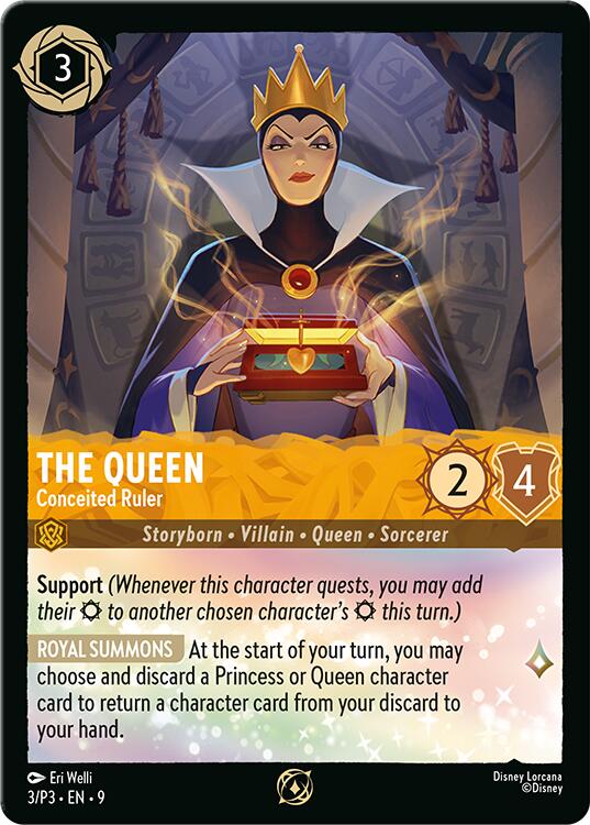 The Queen - Conceited Ruler (3/P3) [Promo Cards] | Good Games Morley