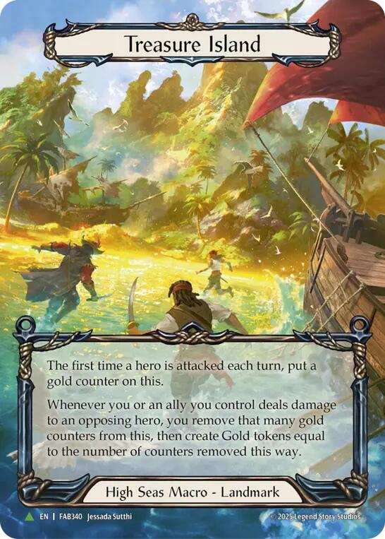 Treasure Island [FAB340] (Promo)  Cold Foil | Good Games Morley