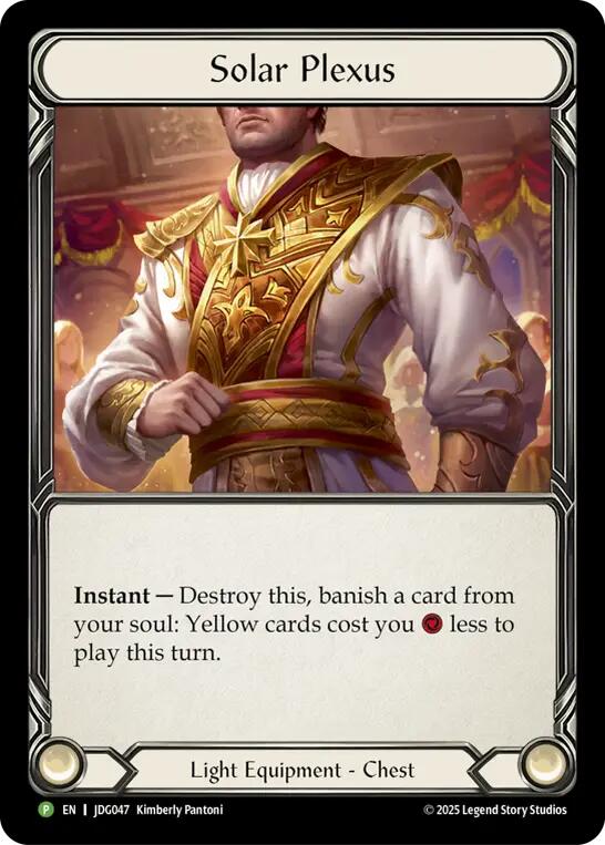 Solar Plexus [JDG047] (Promo)  Cold Foil | Good Games Morley