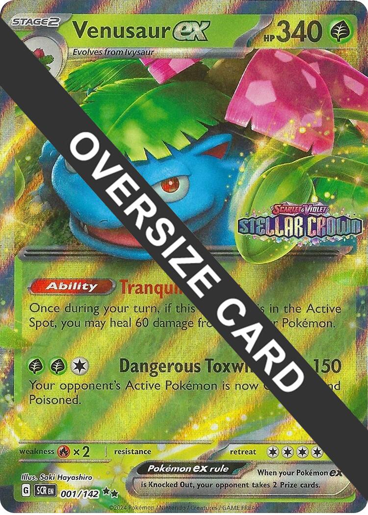 Venusaur ex (001/142) (Jumbo Card) [Miscellaneous Cards] | Good Games Morley