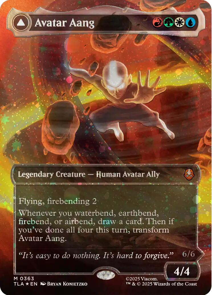 Avatar Aang (Raised Foil) [Avatar: The Last Airbender] | Good Games Morley