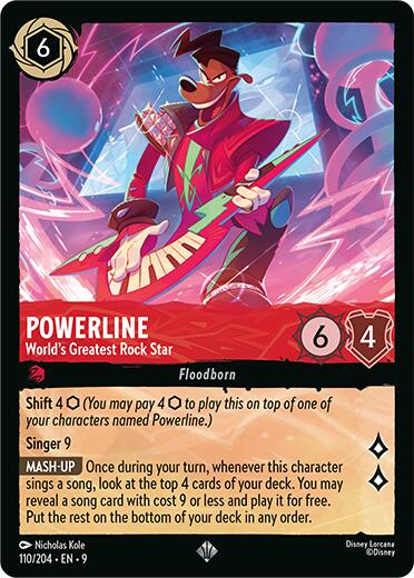 Powerline - World's Greatest Rock Star (110/204) [Fabled] | Good Games Morley
