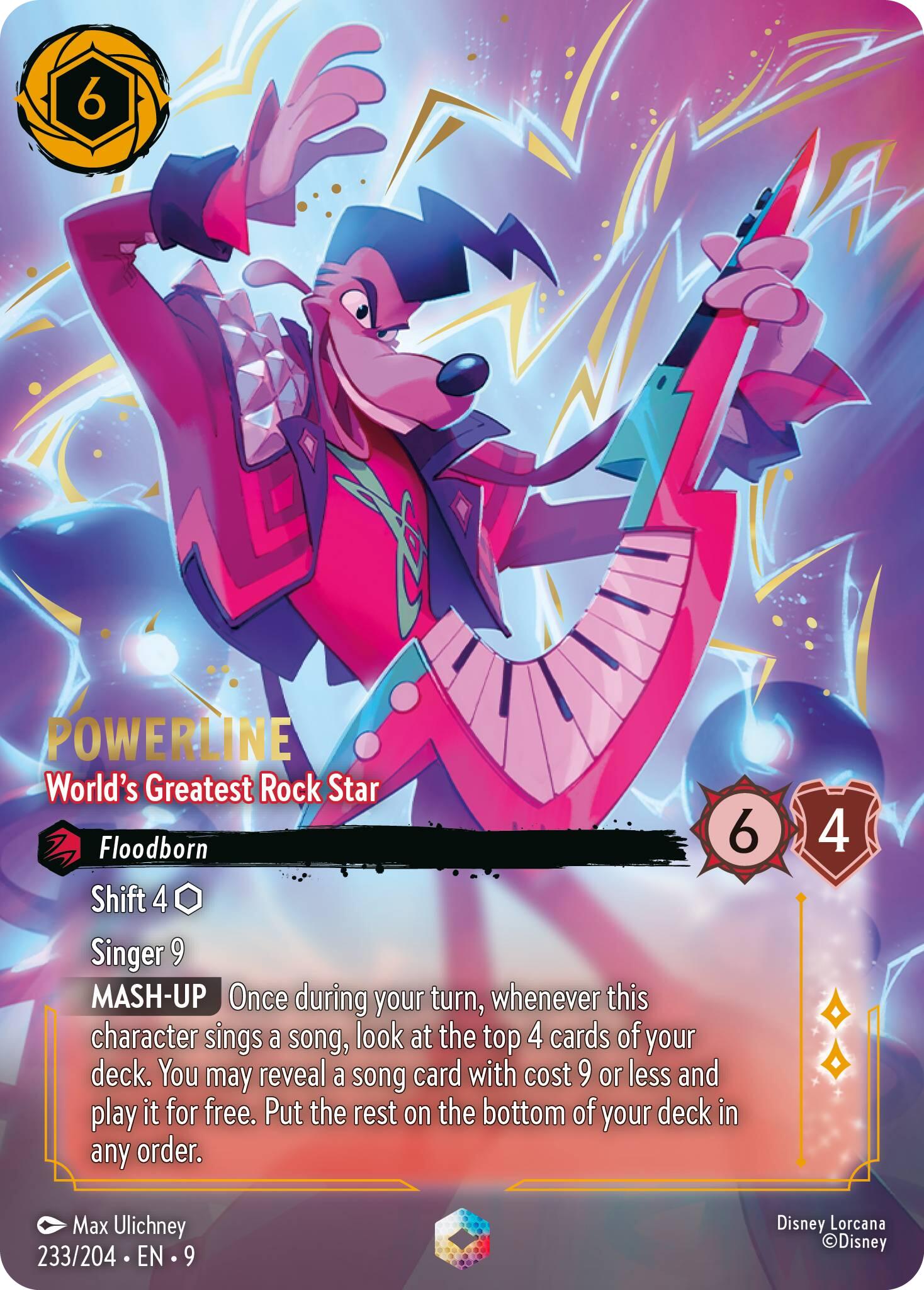 Powerline - World's Greatest Rock Star (Enchanted) (233/204) [Fabled] | Good Games Morley