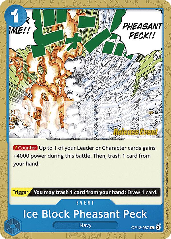 Ice Block Pheasant Peck [Legacy of the Master Release Event Cards] | Good Games Morley