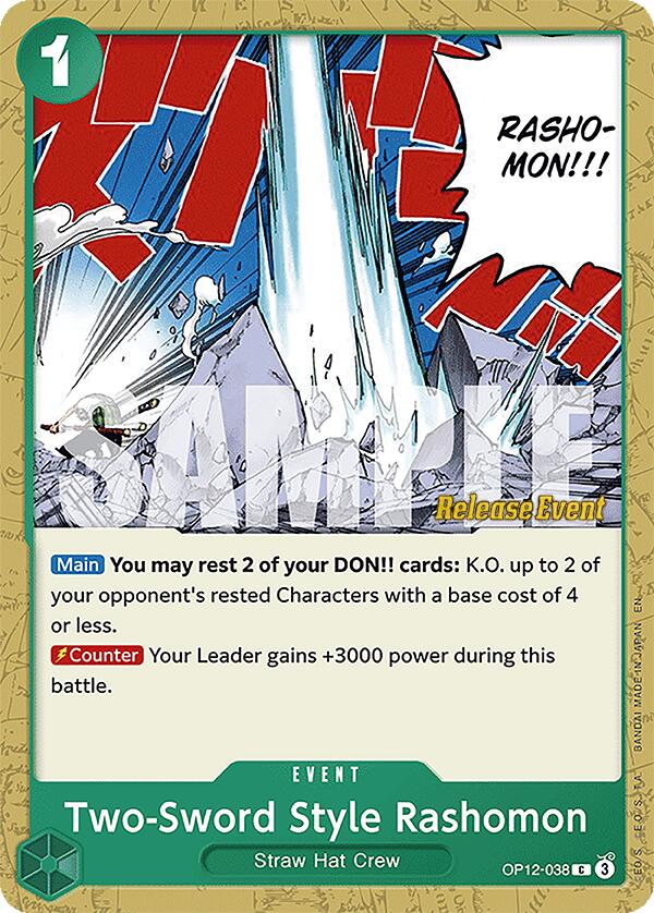 Two-Sword Style Rashomon [Legacy of the Master Release Event Cards] | Good Games Morley