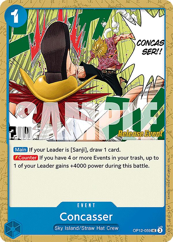 Concasser [Legacy of the Master Release Event Cards] | Good Games Morley