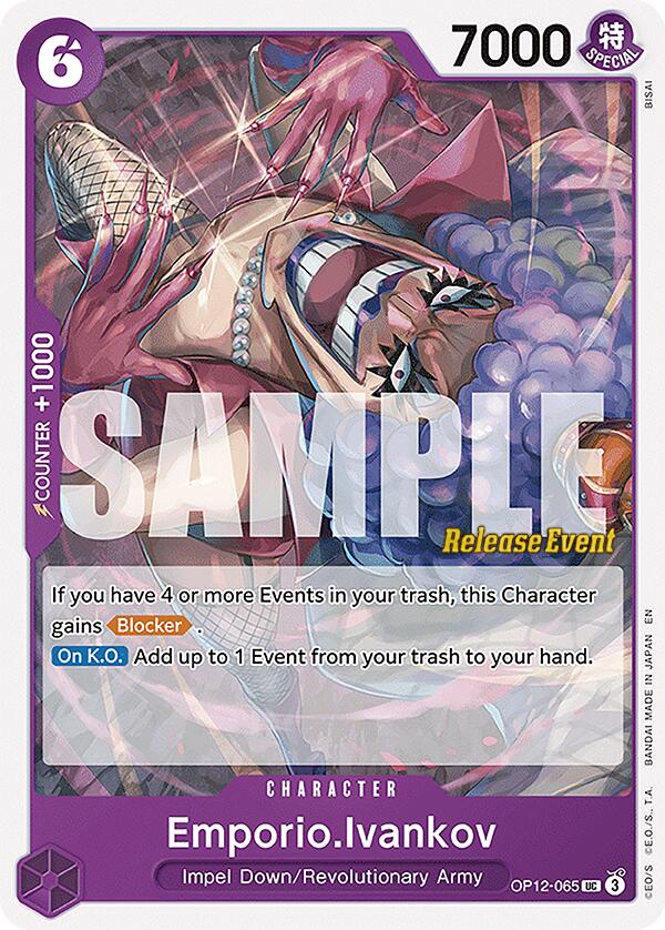 Emporio.Ivankov [Legacy of the Master Release Event Cards] | Good Games Morley